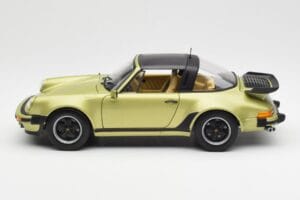 Porsche 911 930 Turbo Targa Verde Metalizat Norev 1:18 187526 Metal - imaginea 5 din 10