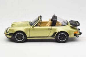 Porsche 911 930 Turbo Targa Verde Metalizat Norev 1:18 187526 Metal - imaginea 6 din 10