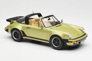 Porsche 911 930 Turbo Targa Verde Metalizat Norev 1:18 187526 Metal - imaginea 8 din 10