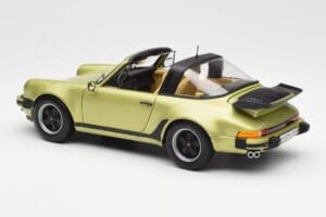 Porsche 911 930 Turbo Targa Verde Metalizat Norev 1:18 187526 Metal - imaginea 9 din 10