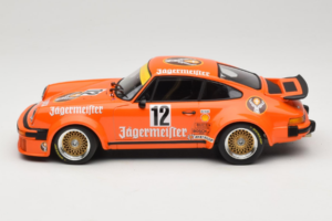 Porsche 911 934 Jagermeister #12 H. Kelleners Winner ADAC Eifelrennen DRM 1976 Minichamps 1:18 155766412 Metal - imaginea 3 din 6