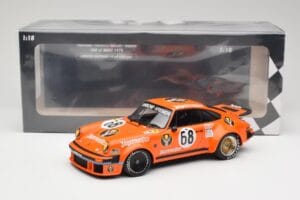 Porsche 911 934 Jagermeister #68 C. Poulain / D. Feitler 24 Hours of Le Mans 1978 Minichamps 1:18 155786468 Metal - imaginea 6 din 6