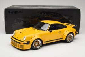Porsche 911 934 RSR Galben 1976 Minichamps 1:12 125766401 Metal - imaginea 6 din 6
