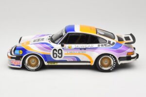 Porsche 911 934 Schiller Racing Team #69 R. Haldi / H. Vetsch 24 Hours of Le Mans 1976 Minichamps 1:18 155766469 Metal - imaginea 3 din 6