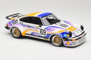 Porsche 911 934 Schiller Racing Team #69 R. Haldi / H. Vetsch 24 Hours of Le Mans 1976 Minichamps 1:18 155766469 Metal - imaginea 4 din 6