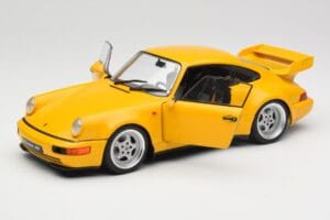 Porsche 911 964 3.8 RS Speed Yellow Solido 1:18 S1803401 Metal - imaginea 2 din 7