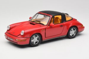 Porsche 911 964 Carrera 2 Targa Roșu Anson 1:18 30305-W Metal