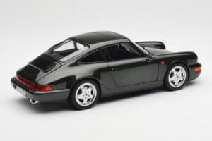 Porsche 911 964 Carrera 4 Verde Metalizat Norev 1:18 187321 Metal - imaginea 3 din 8