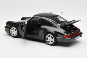 Porsche 911 964 Carrera 4 Verde Metalizat Norev 1:18 187321 Metal - imaginea 5 din 8