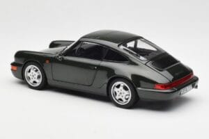 Porsche 911 964 Carrera 4 Verde Metalizat Norev 1:18 187321 Metal - imaginea 7 din 8