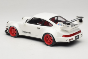 Porsche 911 964 RWB Hoonigan Alb GT Spirit 1:18 GT732 Rășină - imaginea 5 din 6