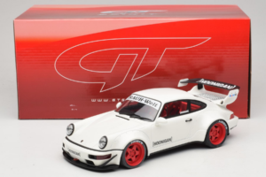 Porsche 911 964 RWB Hoonigan Alb GT Spirit 1:18 GT732 Rășină - imaginea 6 din 6