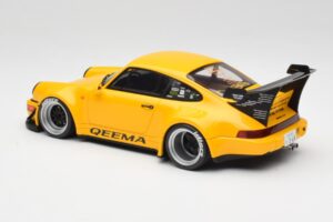 Porsche 911 964 RWB Keema Yellow GT Spirit 1:18 GT492 Rășină - imaginea 5 din 6