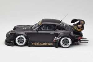 Porsche 911 964 RWB Stella Artois Bumper Delete GT Spirit 1:18 GT918 Rășină - imaginea 3 din 6