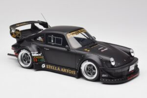 Porsche 911 964 RWB Stella Artois Bumper Delete GT Spirit 1:18 GT918 Rășină - imaginea 4 din 6