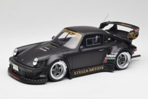Porsche 911 964 RWB Stella Artois Bumper Delete GT Spirit 1:18 GT918 Rășină