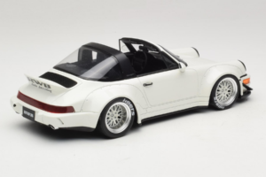 Porsche 911 964 RWB Targa Alb GT Spirit 1:18 GT188 Rășină - imaginea 2 din 6