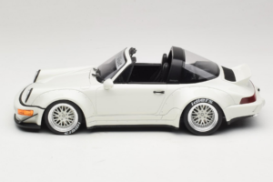 Porsche 911 964 RWB Targa Alb GT Spirit 1:18 GT188 Rășină - imaginea 3 din 6
