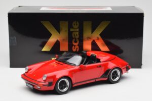 Porsche 911 964 Speedster Roșu KK-Scale 1:18 KKDC180451 Metal - imaginea 6 din 6
