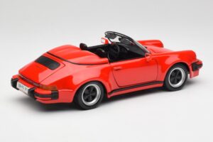 Porsche 911 964 Speedster Roșu Maisto 1:18 37800-M2 Metal - imaginea 3 din 8