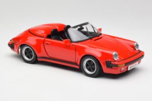 Porsche 911 964 Speedster Roșu Maisto 1:18 37800-M2 Metal - imaginea 6 din 8