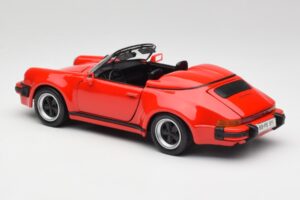 Porsche 911 964 Speedster Roșu Maisto 1:18 37800-M2 Metal - imaginea 7 din 8