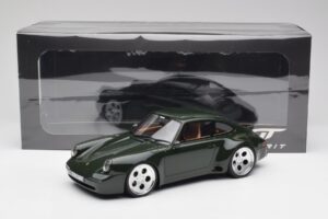 Porsche 911 964 Strosek Mega 30 Verde Stejar Metalic GT Spirit 1:18 GT482 Rășină - imaginea 6 din 6