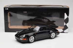 Porsche 911 964 Turbo Bad Boys Negru Minichamps 1:18 155069104 Metal - imaginea 6 din 6