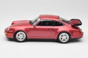 Porsche 911 964 Turbo Roșu Minichamps 1:18 155069102 Metal - imaginea 3 din 6