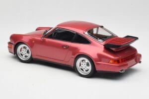 Porsche 911 964 Turbo Roșu Minichamps 1:18 155069102 Metal - imaginea 5 din 6