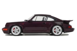Porsche 911 964 Turbo S Violet GT Spirit 1:18 GT499 Rășină - imaginea 3 din 5