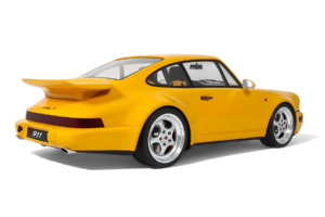 Porsche 911 964 Turbo S Speed Yellow GT Spirit 1:8 GTS801701 Rășină - imaginea 2 din 5