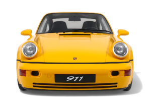 Porsche 911 964 Turbo S Speed Yellow GT Spirit 1:8 GTS801701 Rășină - imaginea 4 din 5