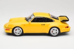 Porsche 911 964 Turbo Galben Minichamps 1:18 155069100 Metal - imaginea 3 din 6