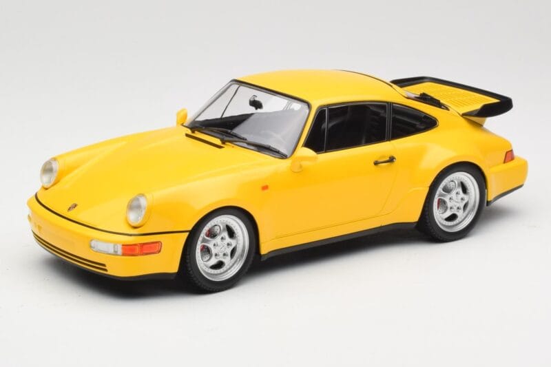 Porsche 911 964 Turbo Galben Minichamps 1:18 155069100 Metal