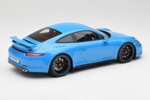Porsche 911 991 Carrera 4S Aerokit Albastru GT Spirit 1:18 GT085 Rășină - imaginea 2 din 6
