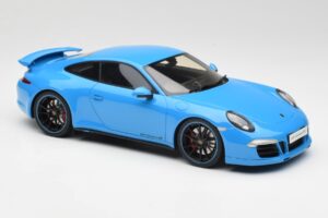 Porsche 911 991 Carrera 4S Aerokit Albastru GT Spirit 1:18 GT085 Rășină - imaginea 4 din 6