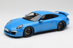 Porsche 911 991 Carrera 4S Aerokit Albastru GT Spirit 1:18 GT085 Rășină