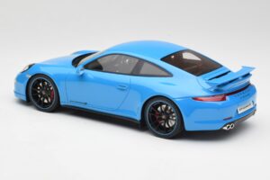 Porsche 911 991 Carrera 4S Aerokit Albastru GT Spirit 1:18 GT085 Rășină - imaginea 5 din 6