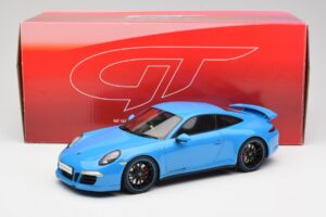Porsche 911 991 Carrera 4S Aerokit Albastru GT Spirit 1:18 GT085 Rășină - imaginea 6 din 6