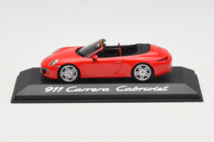 Porsche 911 991 Carrera Cabriolet Roșu Minichamps 1:43 WAP0200120C Metal