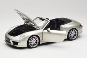 Porsche 911 991 Carrera S Cabriolet GT Argintiu Metalic Minichamps 1:18 100061030 Metal - imaginea 2 din 8