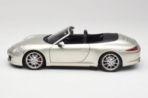 Porsche 911 991 Carrera S Cabriolet GT Argintiu Metalic Minichamps 1:18 100061030 Metal - imaginea 4 din 8