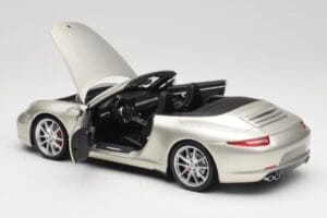 Porsche 911 991 Carrera S Cabriolet GT Argintiu Metalic Minichamps 1:18 100061030 Metal - imaginea 5 din 8