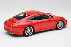 Porsche 911 991 Carrera S Guards Roșu Minichamps 1:18 100061020 Metal - imaginea 3 din 8