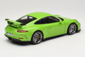 Porsche 911 991 GT3 Verde Shmee150 Minichamps 1:18 110067025 Metal - imaginea 3 din 8