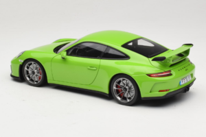 Porsche 911 991 GT3 Verde Shmee150 Minichamps 1:18 110067025 Metal - imaginea 7 din 8