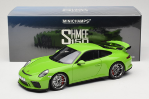 Porsche 911 991 GT3 Verde Shmee150 Minichamps 1:18 110067025 Metal - imaginea 8 din 8