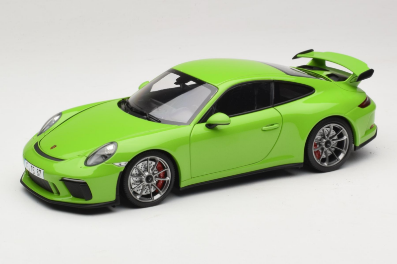 Porsche 911 991 GT3 Verde Shmee150 Minichamps 1:18 110067025 Metal
