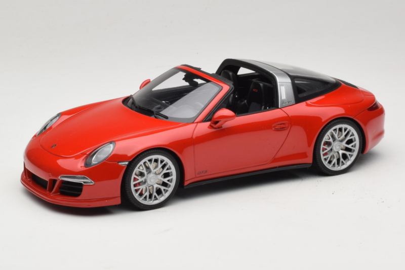Porsche 911 991 Targa GTS Roșu GT Spirit 1:18 GT718 Rășină